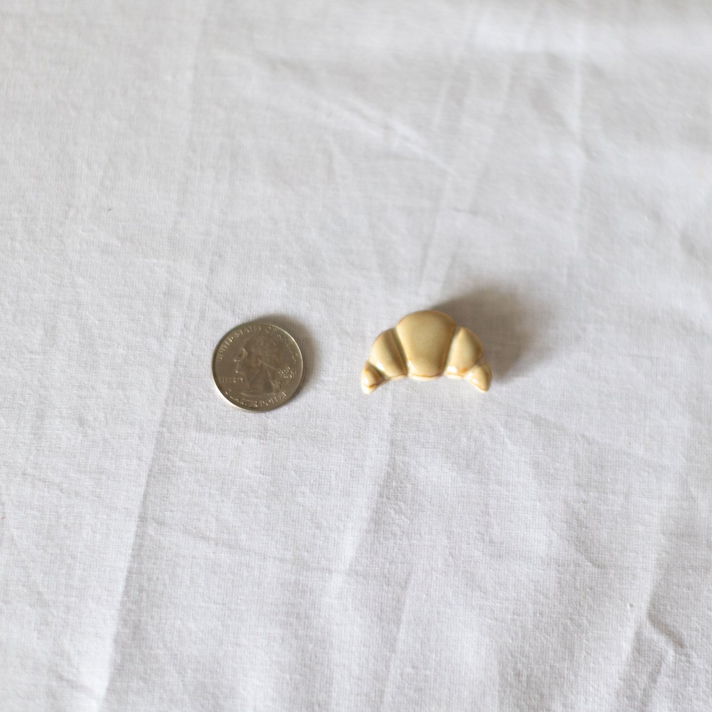 Croissant Ceramic Magnet