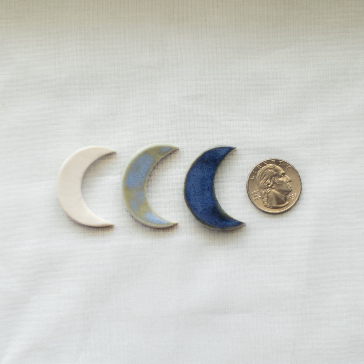 Moon Ceramic Magnet