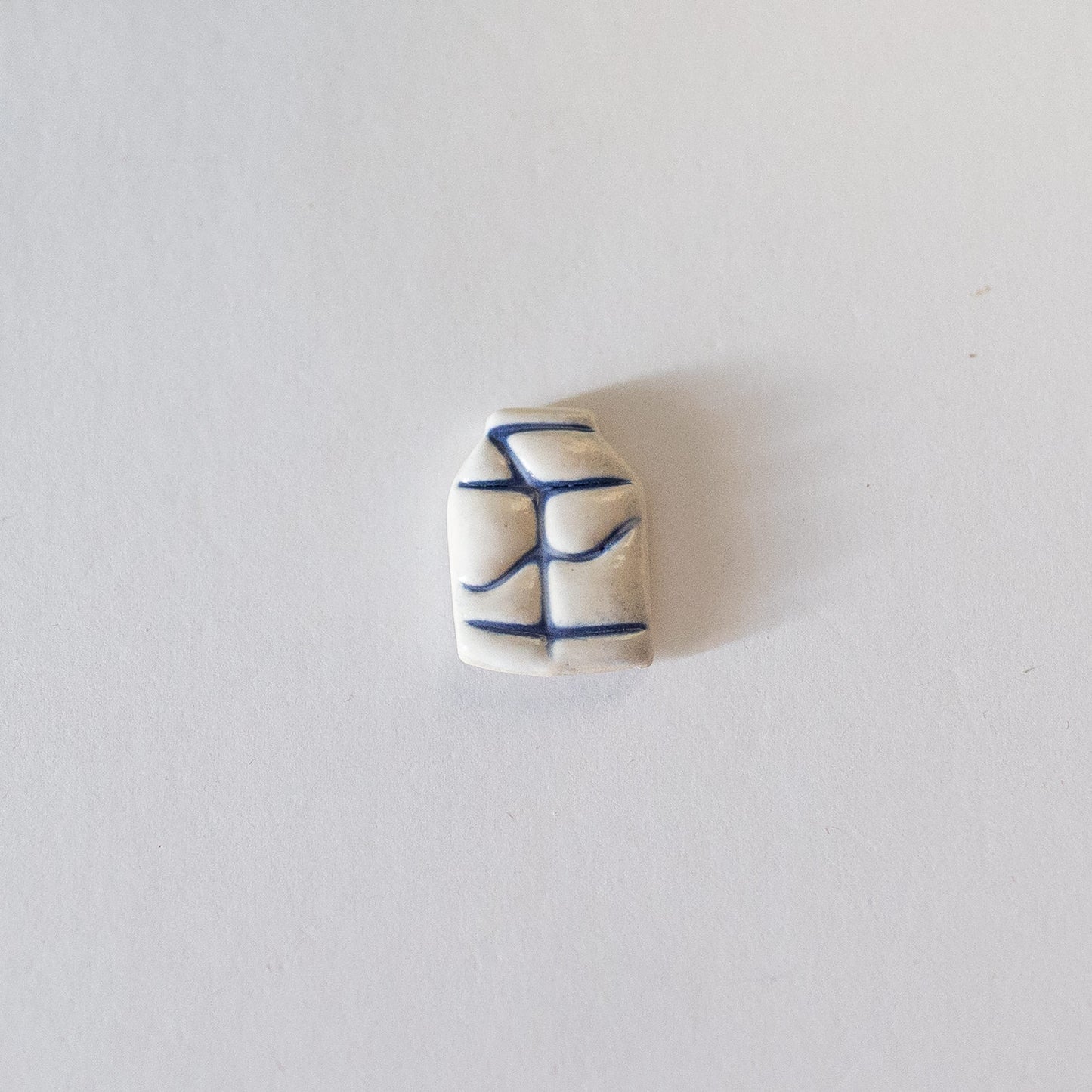 Milk Carton Ceramic Magnet