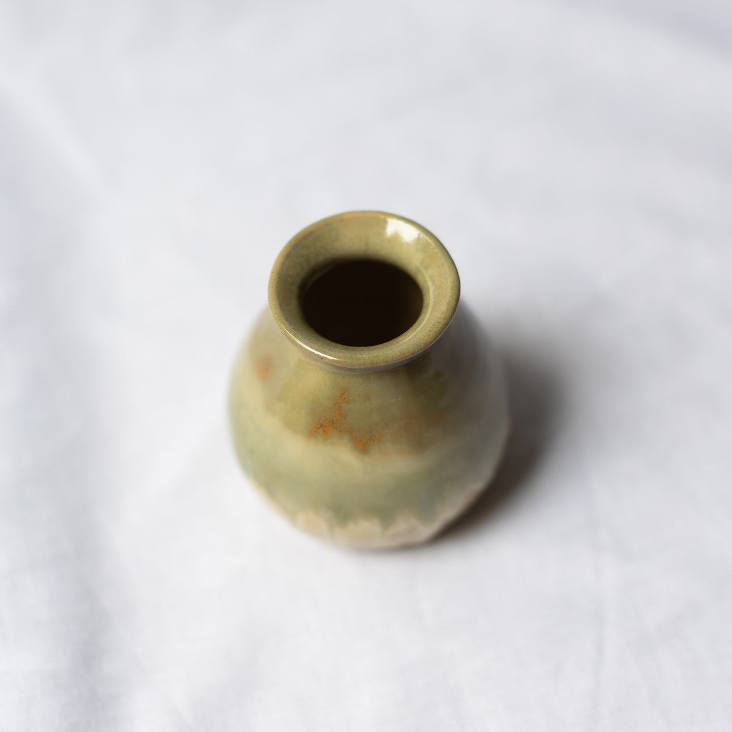 Bud Vase in Forest Green