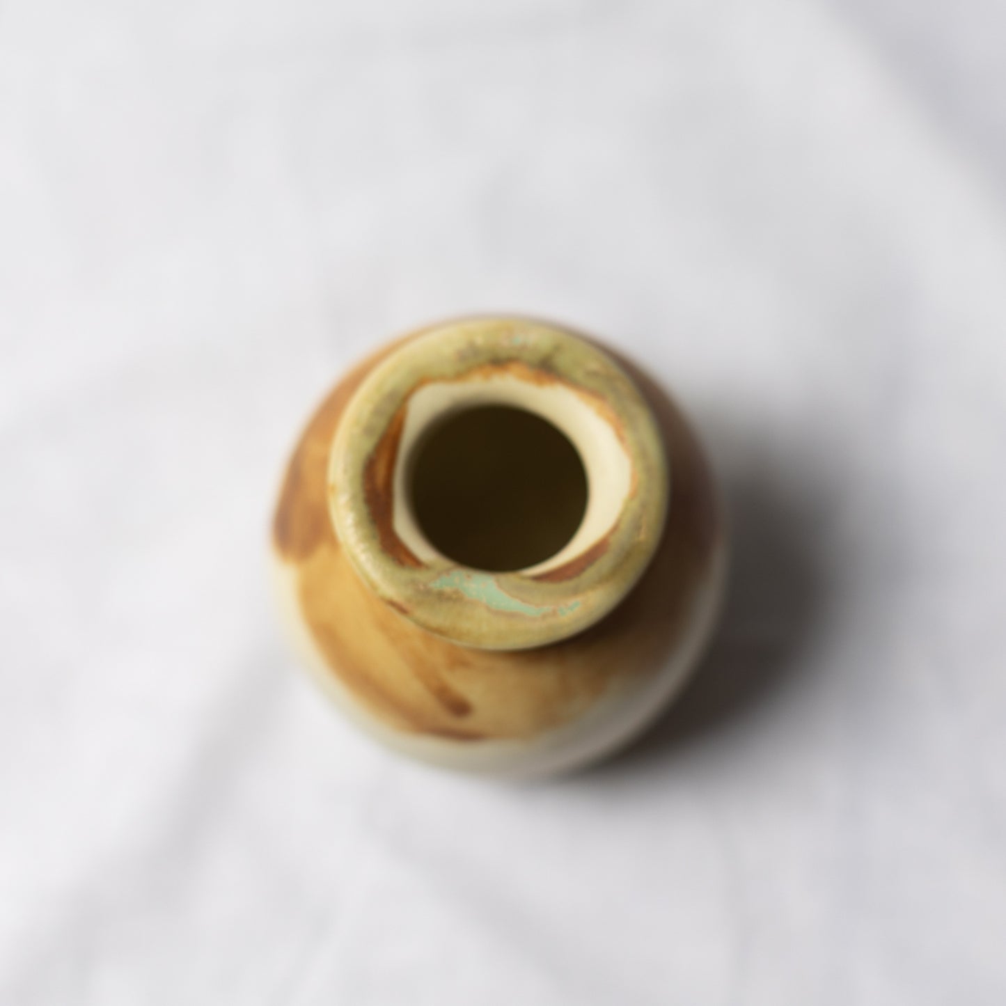 Bud Vase in Light Brown