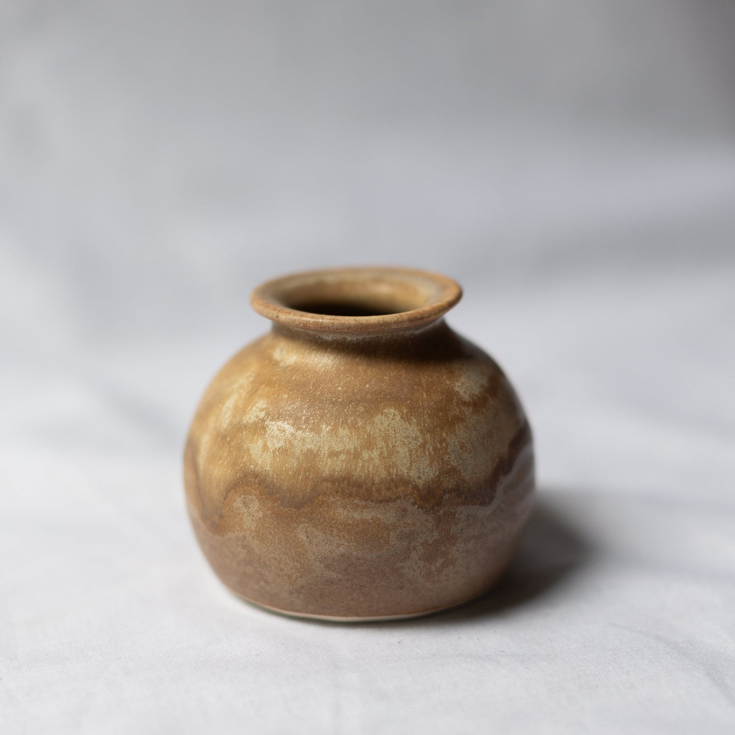 Bud Vase in Brown