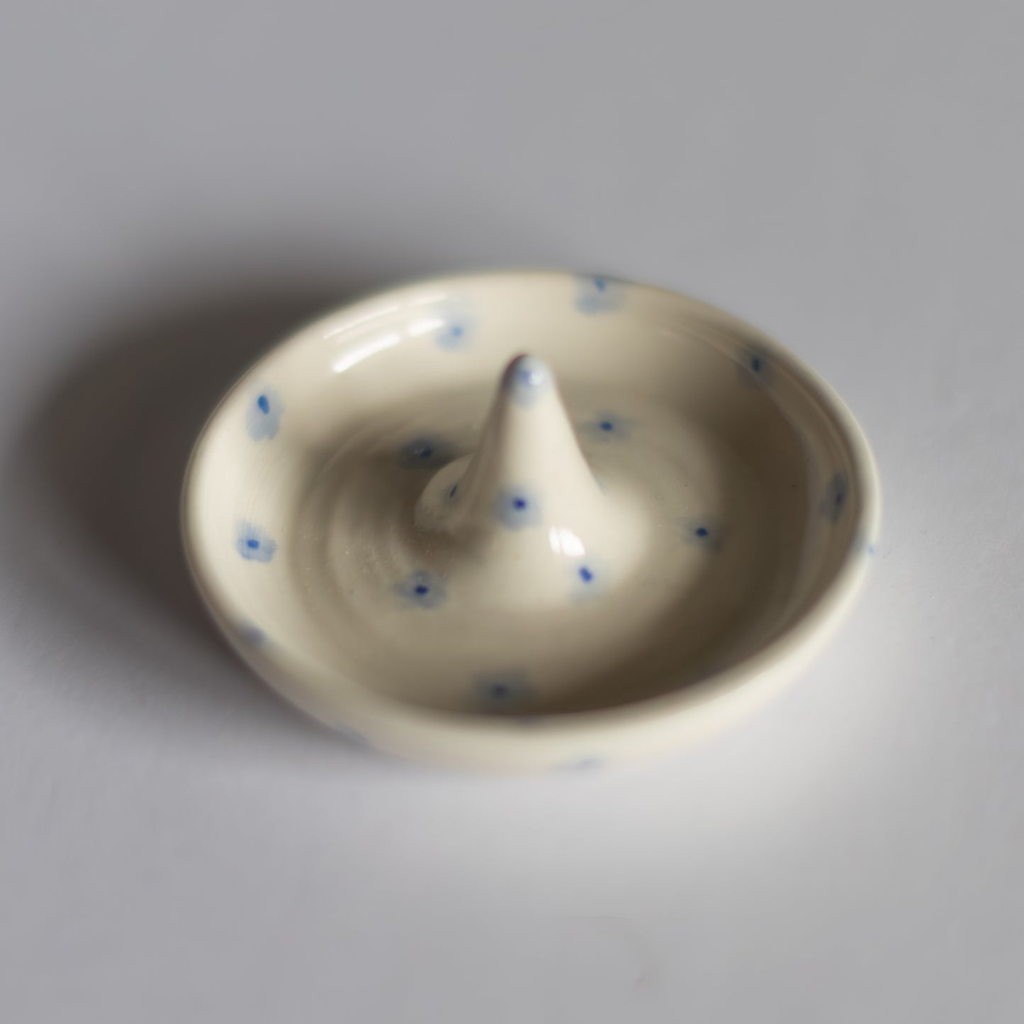 Ditsy Floral Porcelain Ring Dish