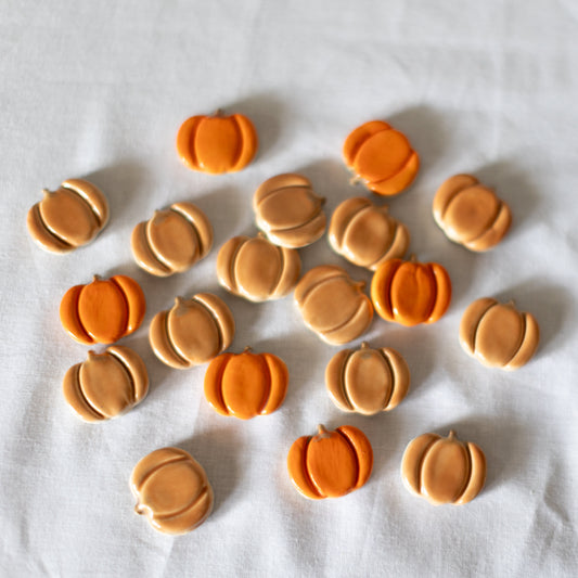 Pumpkin Ceramic Magnet