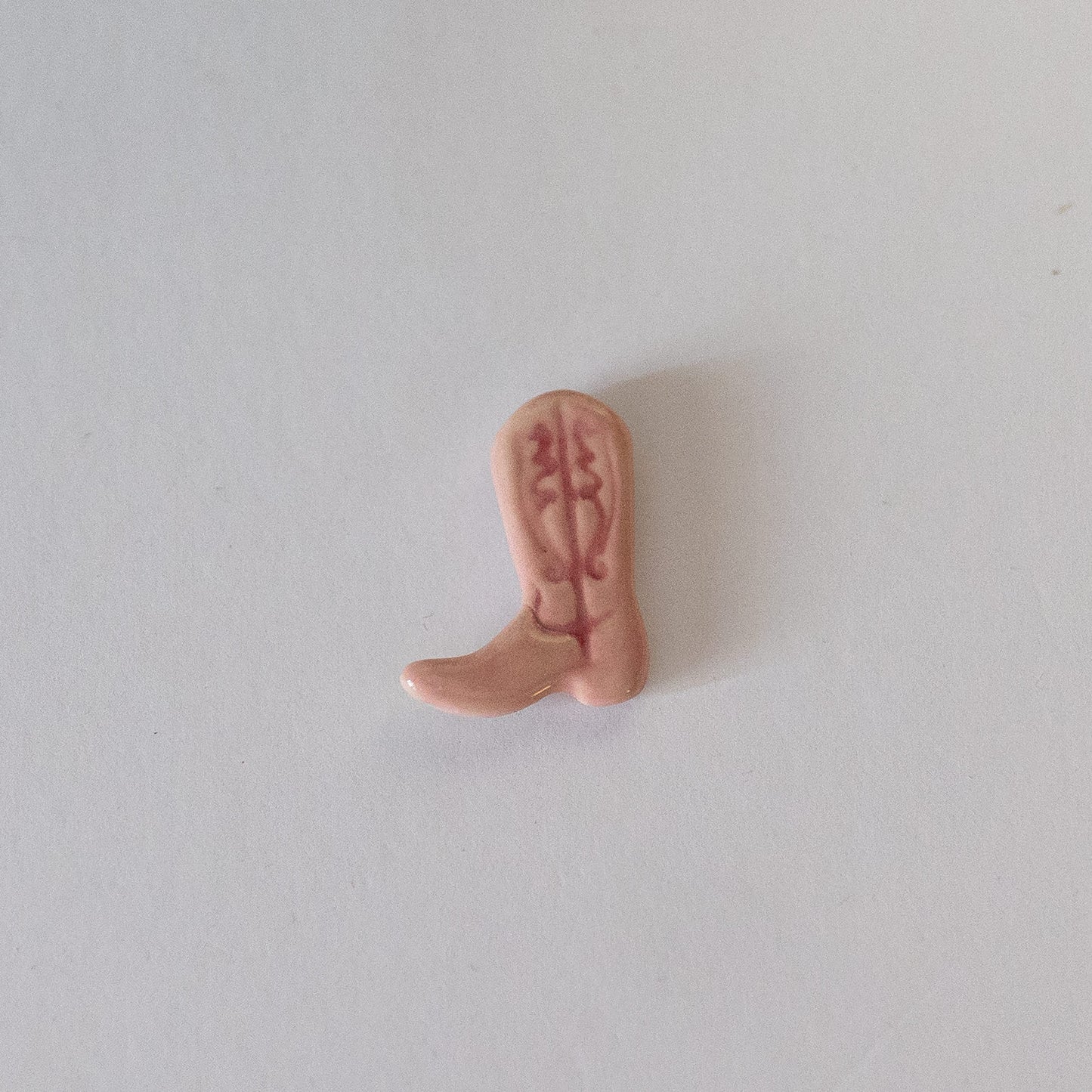 Cowboy Boot Ceramic Magnet