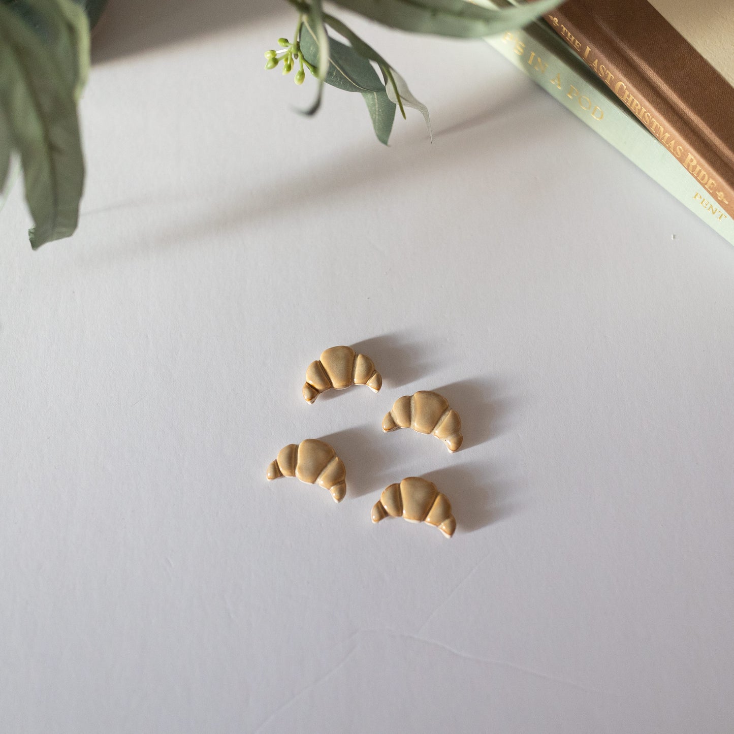 Croissant Ceramic Magnet