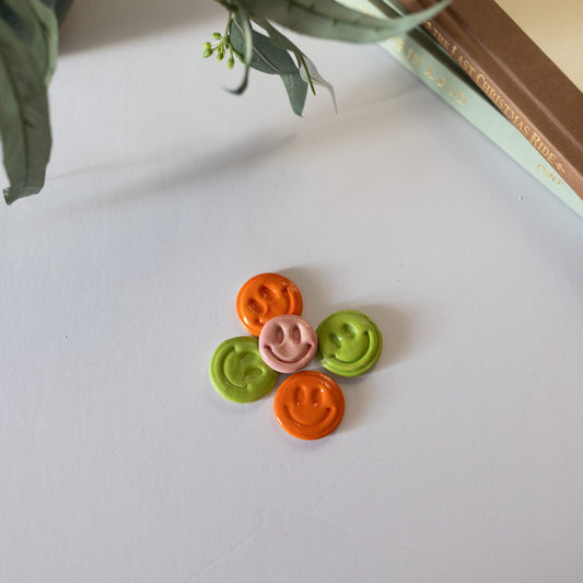 Smily Face Ceramic Magnet