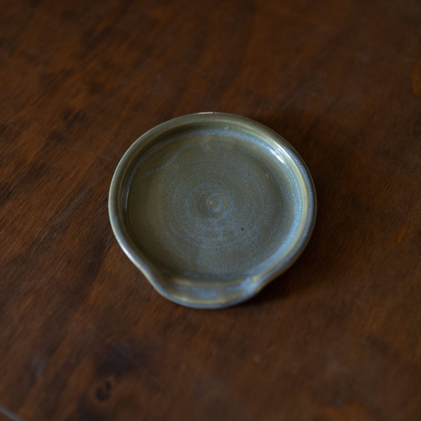 Spoon Rest in Antique Green