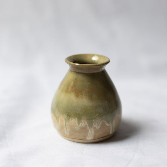 Bud Vase in Forest Green