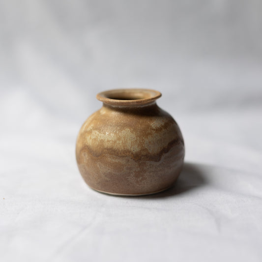Bud Vase in Brown